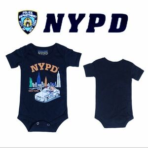NWT NYPD Navy Infant Bodysuit